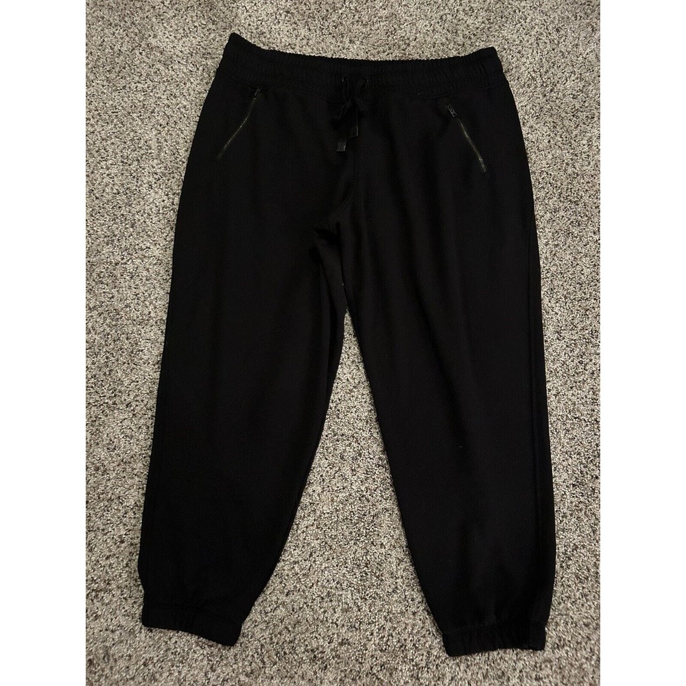 ATHLETA Plus size 2X Bounce Back Jogger Sweatpants 499302 BLACK Q23